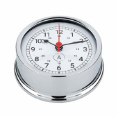 Atlantic 95 Skeppsur Ø95/70mm Förkromad Mässing Atlantic 95 Skeppsur Ø95/70mm Förkromad Mässing