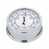 Atlantic 95 Barometer Ø95/70 mm Förkromad Mässing Atlantic 95 Barometer Ø95/70 mm Förkromad Mässing