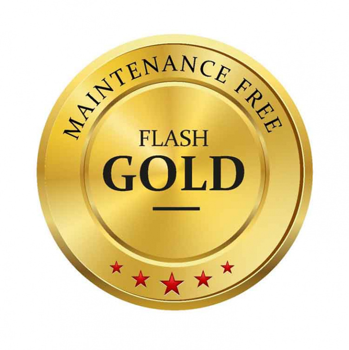 Pacific 120 Termo/Hygrometer Ø120/110mm Förgylld Mässing