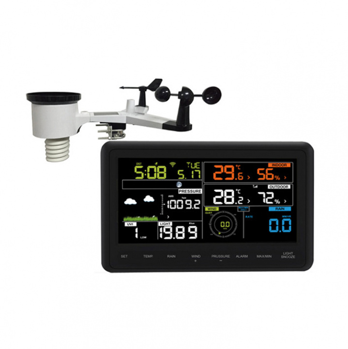 Väderstation Pro WIFI Pekskärm Färg