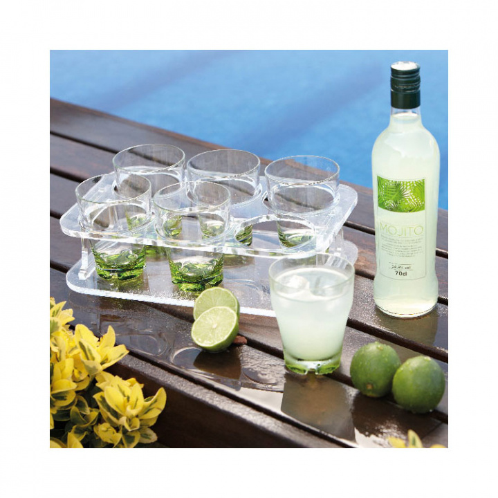 Hållare För Glas Hopfällbar 33x20x19 cm