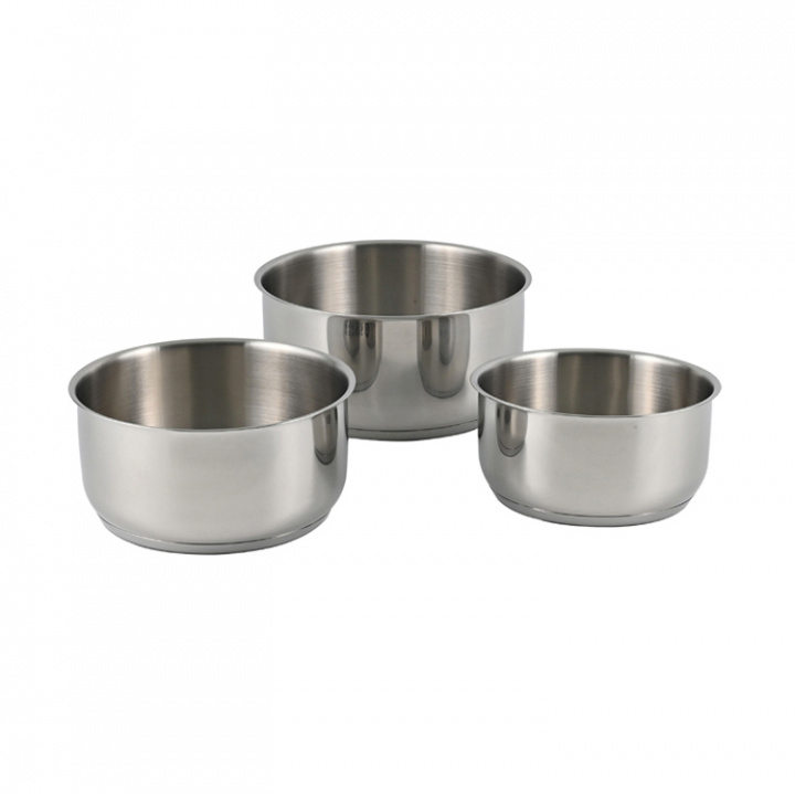 Grytset Grytor, Panna Och Avtagbara Handtag (6 delar)