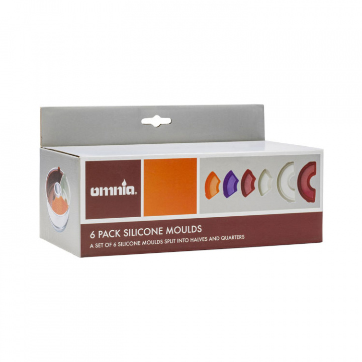 Silikonformar 6-pack