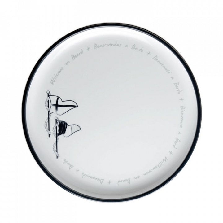 MB Welcome On Board Middagstallrik Ø25 cm 335g 6-pack