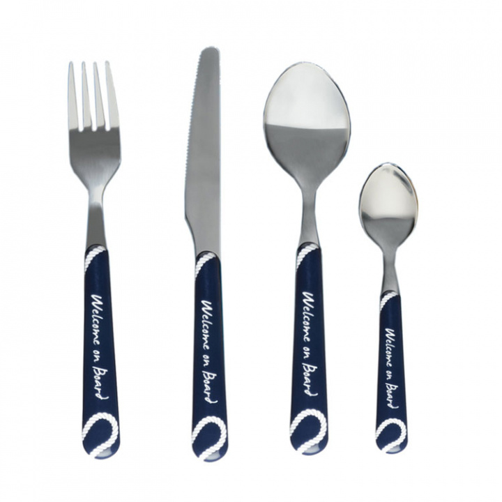MB Welcome On Board Bestickset Rostfritt 24 delar