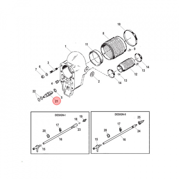 Ventil Mercruiser (18920A1)