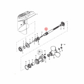 Propelleraxel 25-30 hk EFI (19513T01) Propelleraxel 25-30 hk EFI (19513T01)