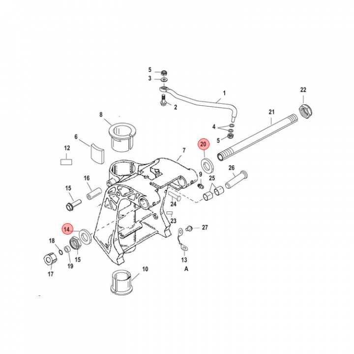 Bricka 25-60 hk (19619)