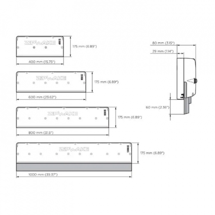 Interceptor E-Series Med 3 m Kabel & Kabelskydd