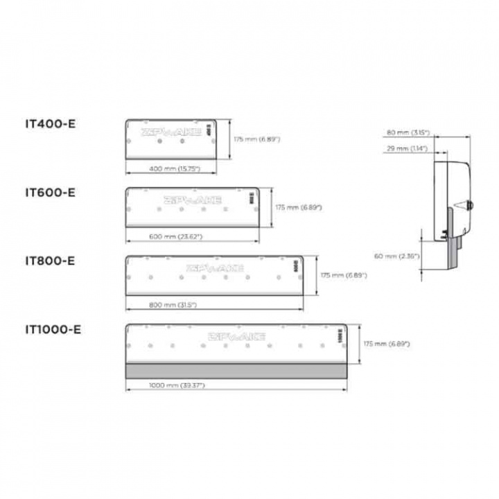IT800-E Pro Interceptor Med 3m Kabel & Kabelsky