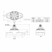 Kopplingsplint 1x9,5mm 8x4,2mm Kopplingsplint 1x9,5mm 8x4,2mm