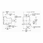 Pump brz ped 010 1/4 Pump brz ped 010 1/4