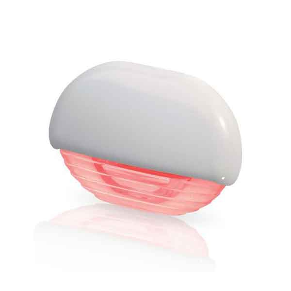 Stegbelysning 24V LED Vit 45x32 Med Rött Ljus