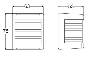 Topplanterna 12V-12M Svart
