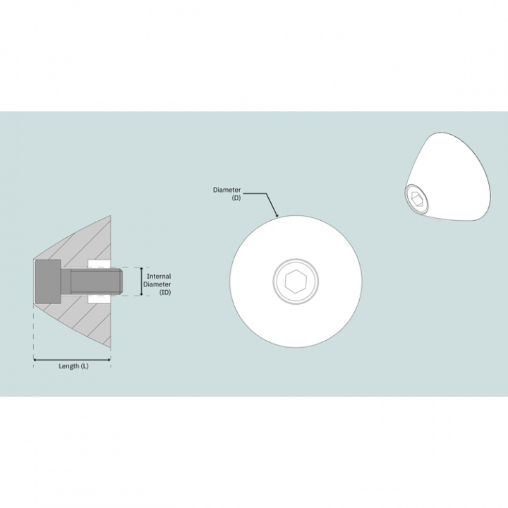 Aluminiumanod SP/SE 20/30/35/40/50