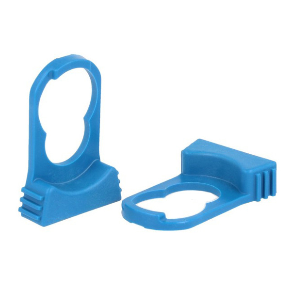 Quick Clip Connect Låsklipp Plast Blå (2-pack)