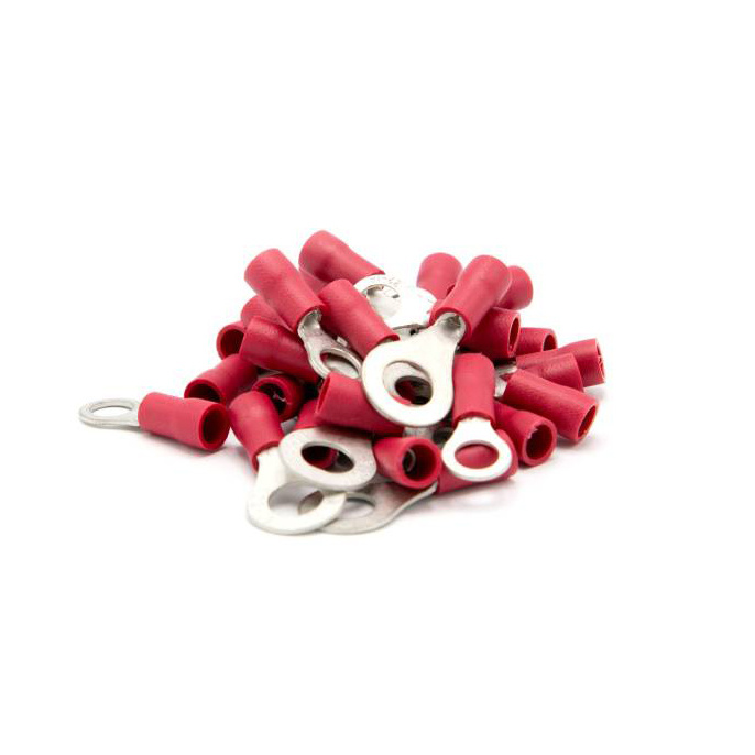 Ringkabelskor Röd (50-pack)