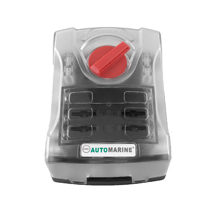 Säkringsbox För ATO/ATC 6st Bladsäkringar