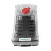 Säkringsbox För ATO/ATC 12st Bladsäkringar Säkringsbox För ATO/ATC 12st Bladsäkringar