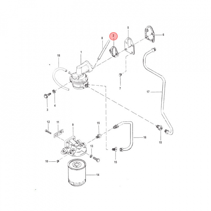 Packning Mercruiser (34213)
