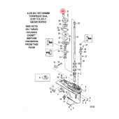 Tätning Mercury 40-125 hk (430232) Tätning Mercury 40-125 hk (430232)