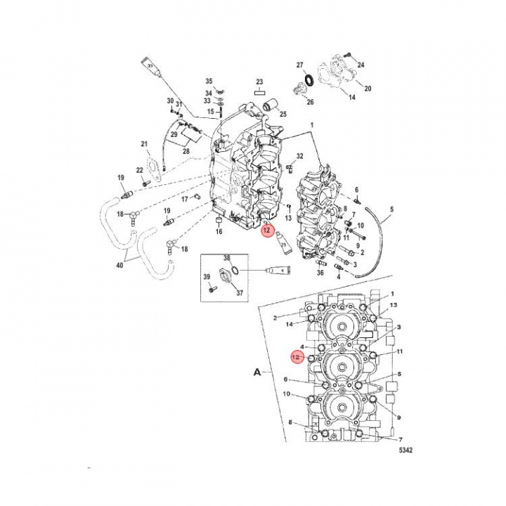 Styrstift Solid (43044)
