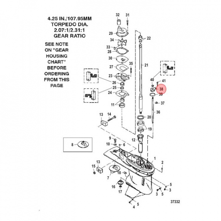 Bussningskit (43052A4)