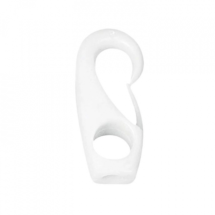 Nylonhake Vit För Shockcord 4 mm
