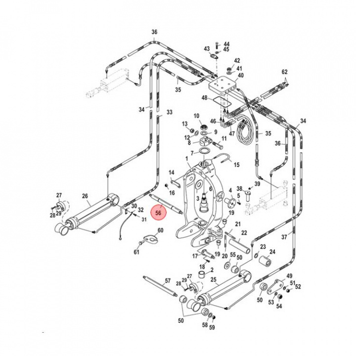 Monteringspinne (44167A1)