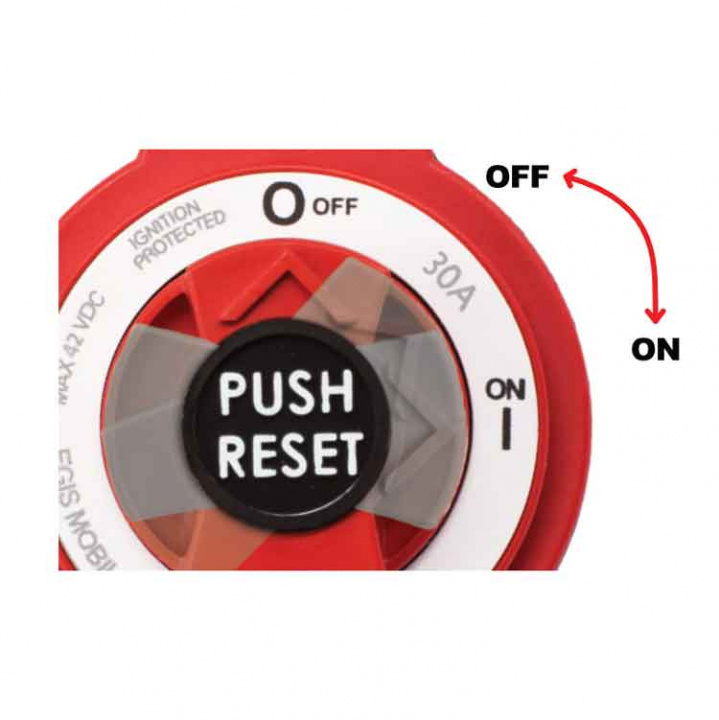 Huvudbrytare Mini Med Säkring