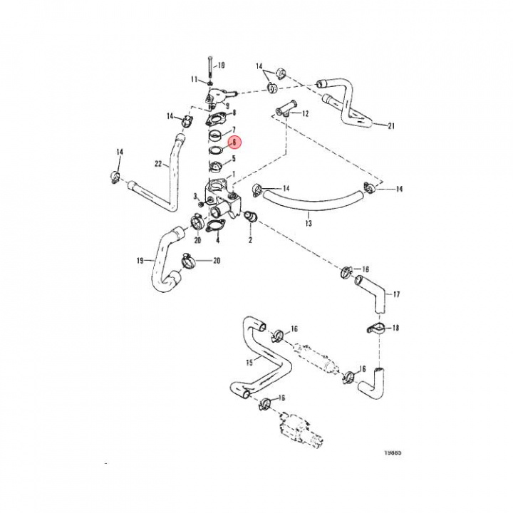 Packning Mercruiser (47510)