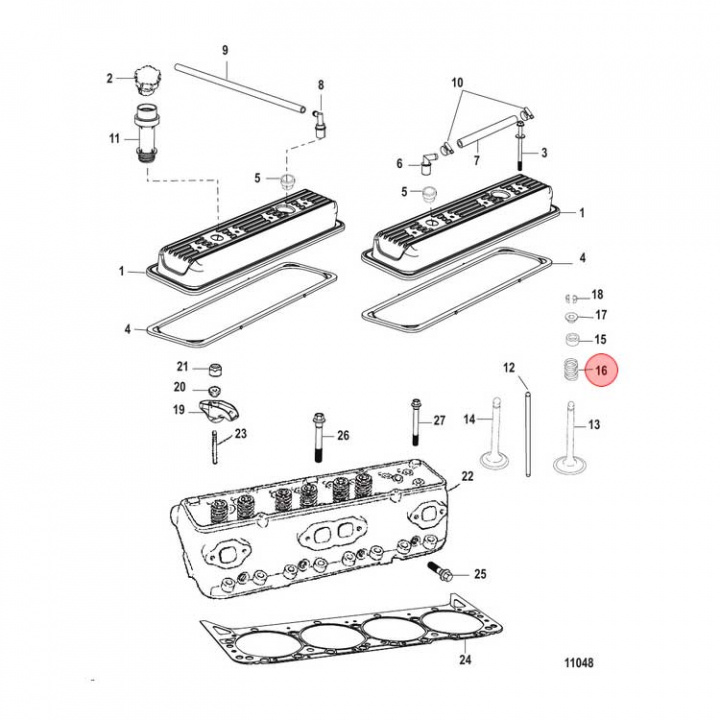 Ventilfjäder (483471)