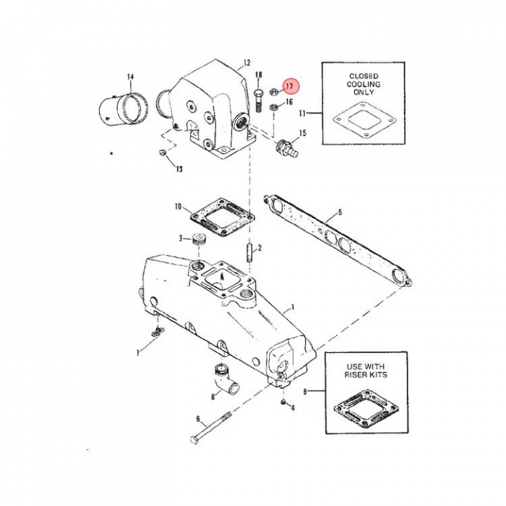 Mutter Mercruiser (49838)