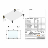 Härdat Glaslock 2-lågigt Härdat Glaslock 2-lågigt