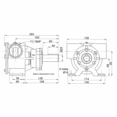 Pump brz ped 200 1 1/2 Pump brz ped 200 1 1/2