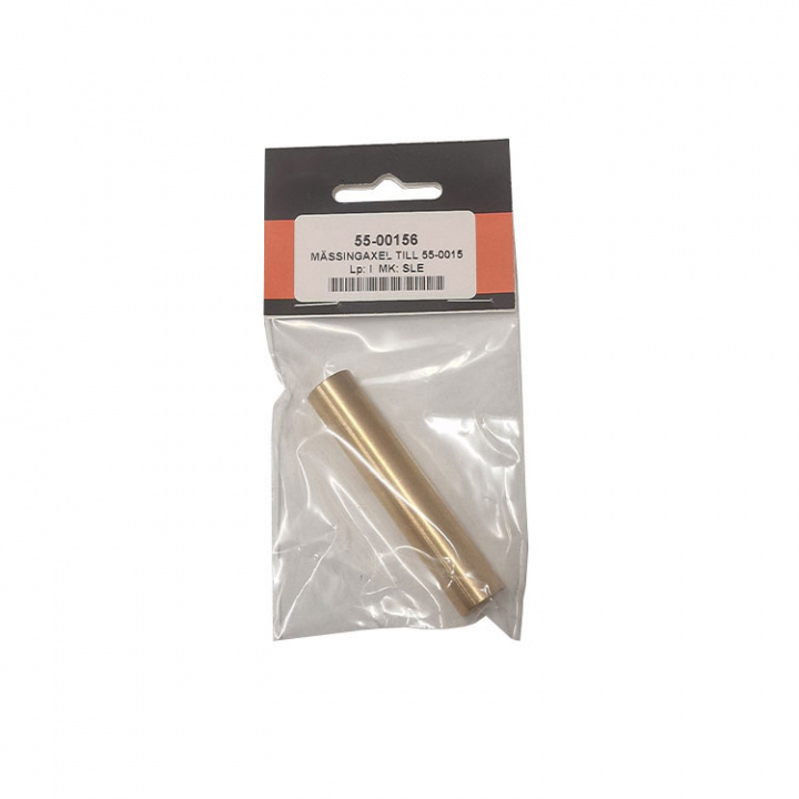 Mässingsaxel Lång 70 mm