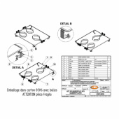 Kastrullhållarkit 3-L Häll Kastrullhållarkit 3-L Häll