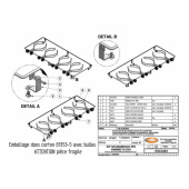 Kastrullhållarkit 4-Flushhäll Kastrullhållarkit 4-Flushhäll