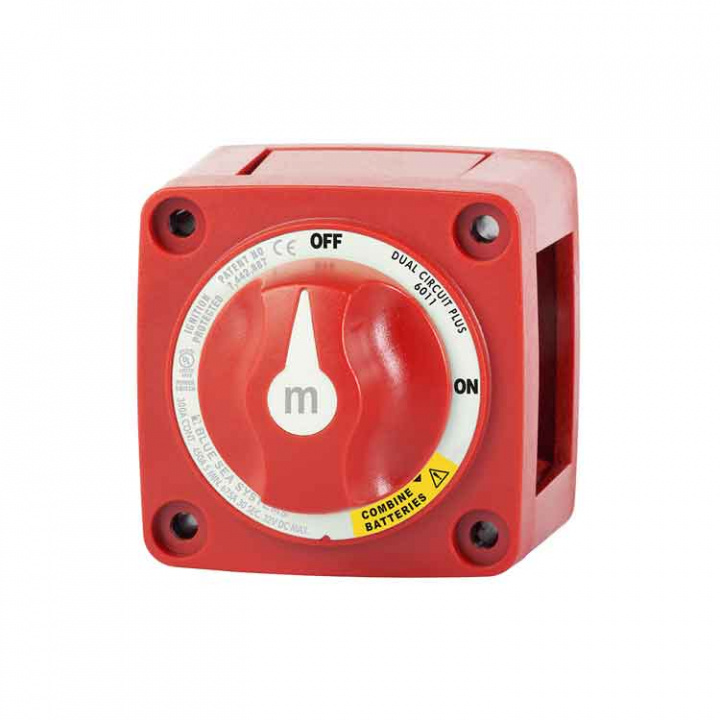Huvudströmbrytare 2 Batterier 300A