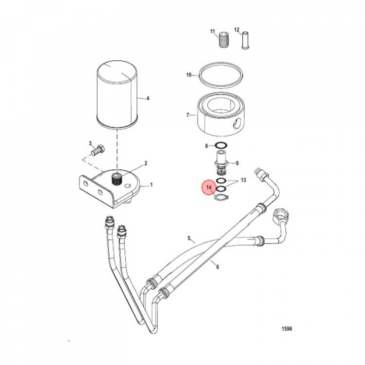 Snap Ring Mercruiser (62750)