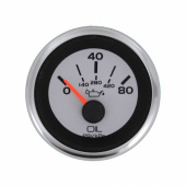 Oljetryck 0-80 psi Argent Oljetryck 0-80 psi Argent
