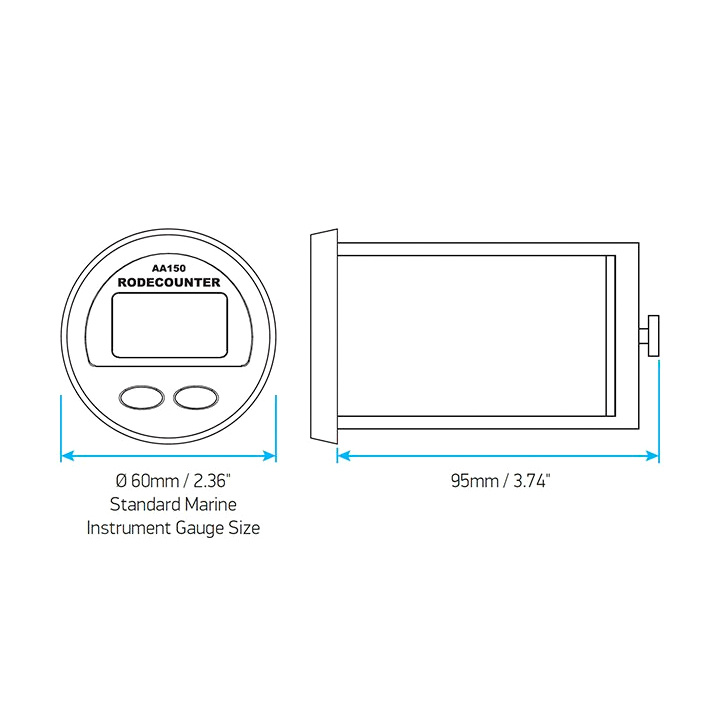 Kättingräknare - AA150