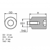Blockanod Yamaha (ALU) Blockanod Yamaha (ALU)