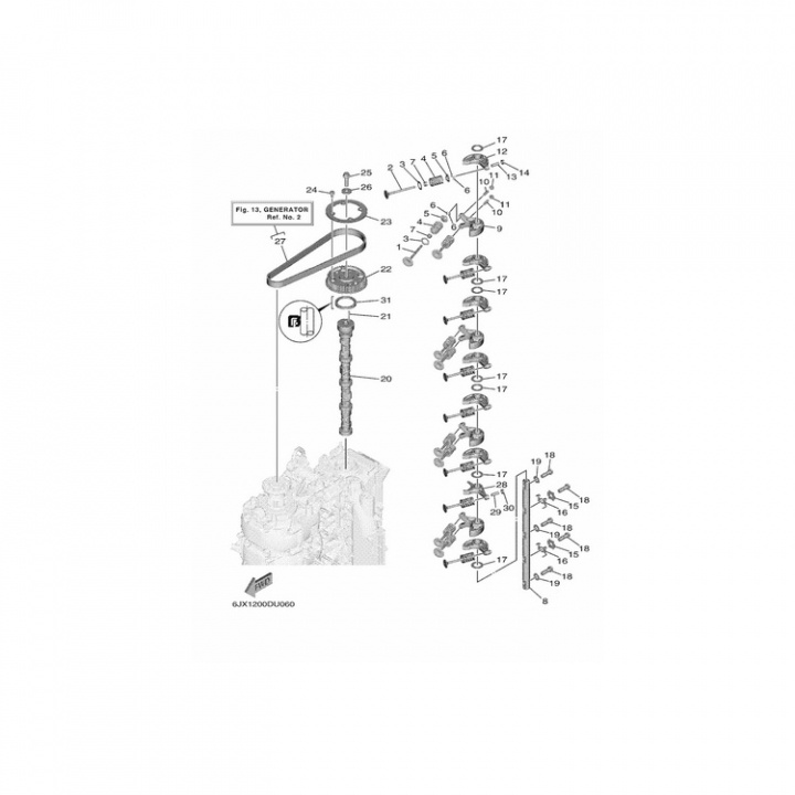 Kamremsats F80-100 (6FPW46240000)