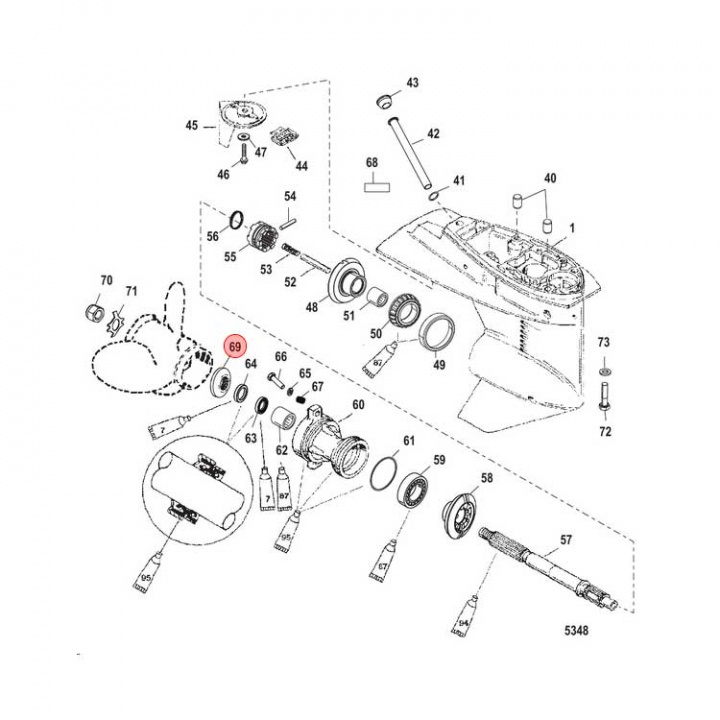 Tryckbricka (73345A1)