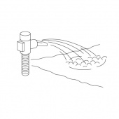 Justerbart spraymunstycke Justerbart spraymunstycke