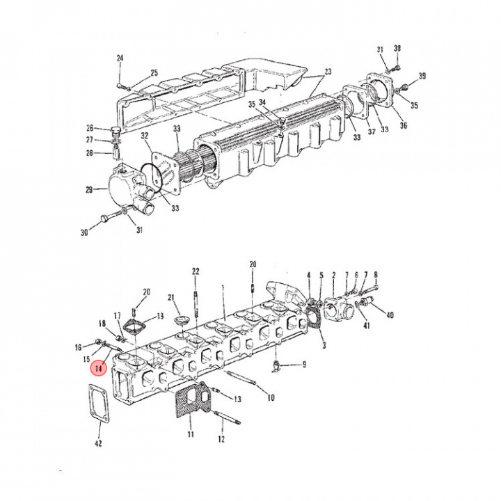 Pinnbult M8 Mercruiser (801333451)