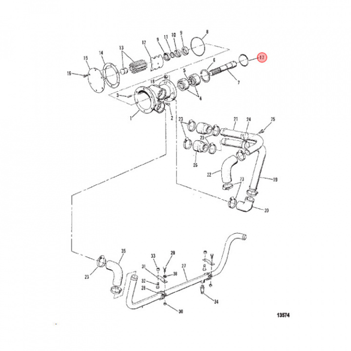 O-Ring Mercruiser (801333850)