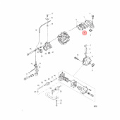 Insulatorpackning Mercury/Mariner 2-6 hk (80350810) Insulatorpackning Mercury/Mariner 2-6 hk (80350810)
