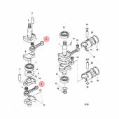 Vevstake Mercury 9.9-18 hk (803674) Vevstake Mercury 9.9-18 hk (803674)